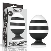 Большая анальная пробка X-Missioner 5.5