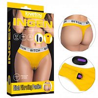 Трусики Bitch XL с вибропулей и беспроводным пультом управления Ingen Vibrating Panties