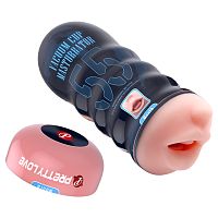 Мастурбатор-ротик в колбе Pretty Love Vacuum Cup