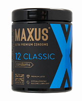 Классические презервативы MAXUS Classic X-Edition 12 шт