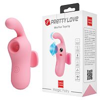 Мини-вибратор на палец с пульсацией Pretty Love Magic Fairy