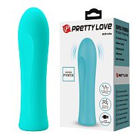 Мини-вибратор перезаряжаемый Pretty Love Alfreda бирюзовый
