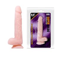 Реалистичный фаллоимитатор на присоске Baile Super Dildo 19,5 см 