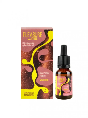 Возбуждающие капли-афродизиак Pleasure Lab Warming 15 мл