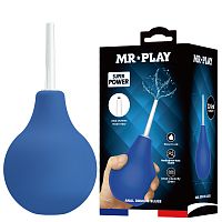 Анальный душ классический MR PLAY синий