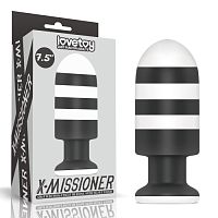 Большая анальная пробка X-Missioner 7.5