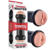 Мастурбатор 2 в 1 Training Master Double Side Stroker Pussy and Anus