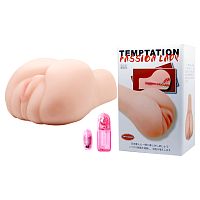 Реалистичный мастурбатор вагина с попкой с вибрацией Baile Temptation Passion Lady