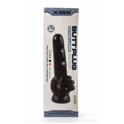 Анальная втулка палец с рукой X-MEN Butt Plug 30 см