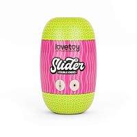 Реалистичный двухсторонний мастурбатор вагина и анус Slider Double-Ended
