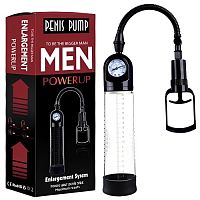 Вакуумная помпа с манометром Men Powerup