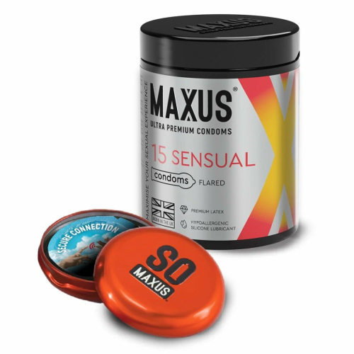 Презервативы Maxus Sensual X-Edition 15 шт