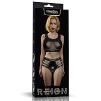Набор - трусики для страпона и топик Rebellion Reign L/XL